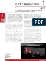 Altiplano Presupuestal: Más de 331 Millones Presupuestados para Obras en La Sede Central Del Gobierno Regional Puno