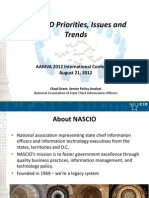 State eID Priorities, Issues and Trends AAMVA 2012 International Conference August 21, 2012