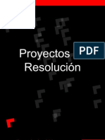 Proyectos de Resolución