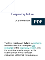 Respiratory Failure: Dr. Samina Malik