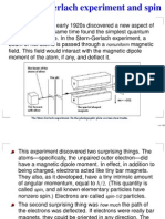 The Stern-Gerlach Experiment and Spin: Nonuniform