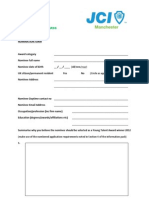 MYTA Application Form