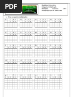 Multiplicação por 10 100 1000