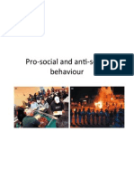 Antisocial and Prosocial