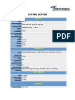 Especificaciones Tecnicas de Servidores