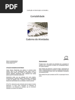 Caderno de Atv - Contabilidade