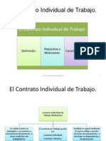 El Contrato Individual de Trabajo