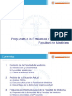 Propuesta Facultad Medicina 2013