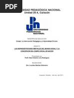 Caracterización Del Mundo Social Como Objeto de Estudio