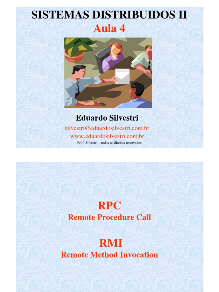 Sistemas Distribuidos II RPC | PDF