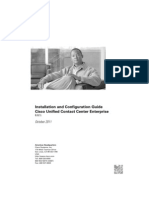 Installation and Configuration Guide Cisco Unified Contact Center Enterprise