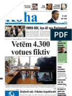 VMRO-BDI, Hyn-Dil Nga Parlamenti: Vetëm 4.300 Votues Fiktiv