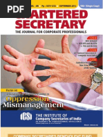 Chartered Secretary September
