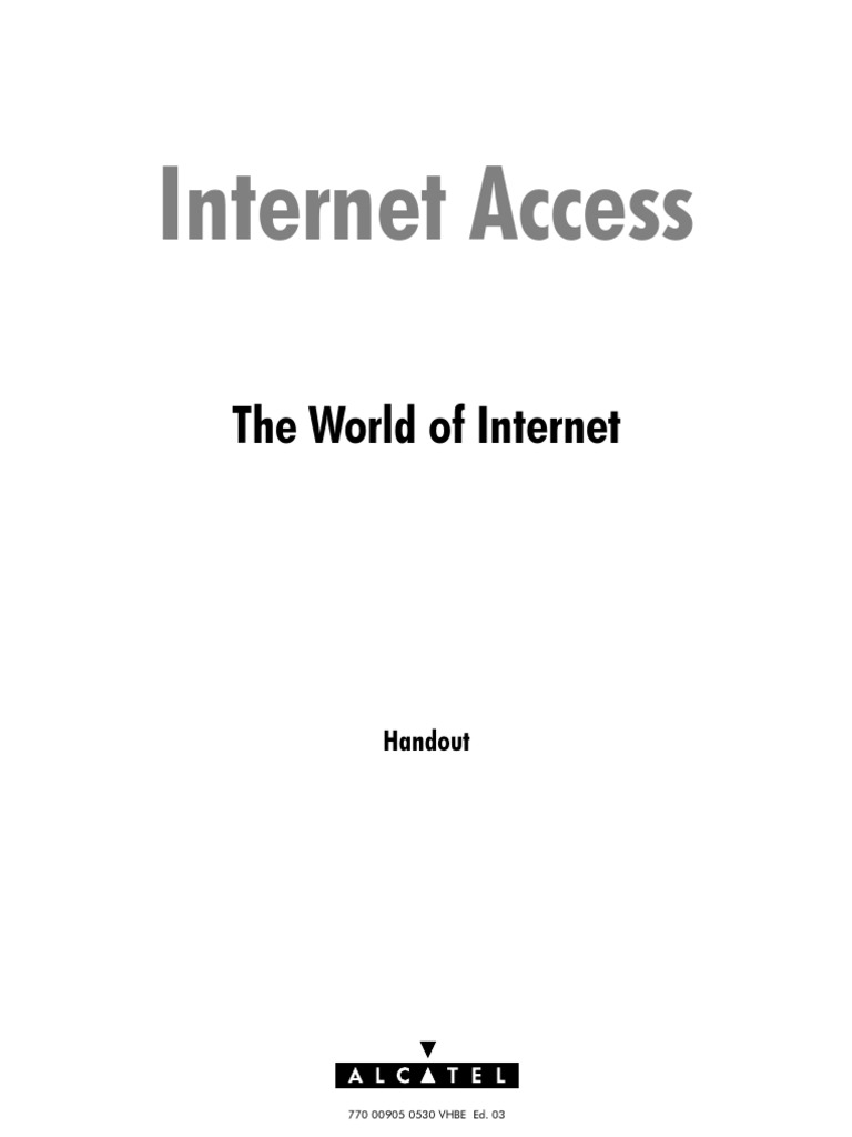 History PDF Computer Network Service Provider