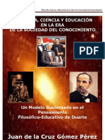 Filosofía, Ciencia y Educación en La Era de La Sociedad Del Conocimiento