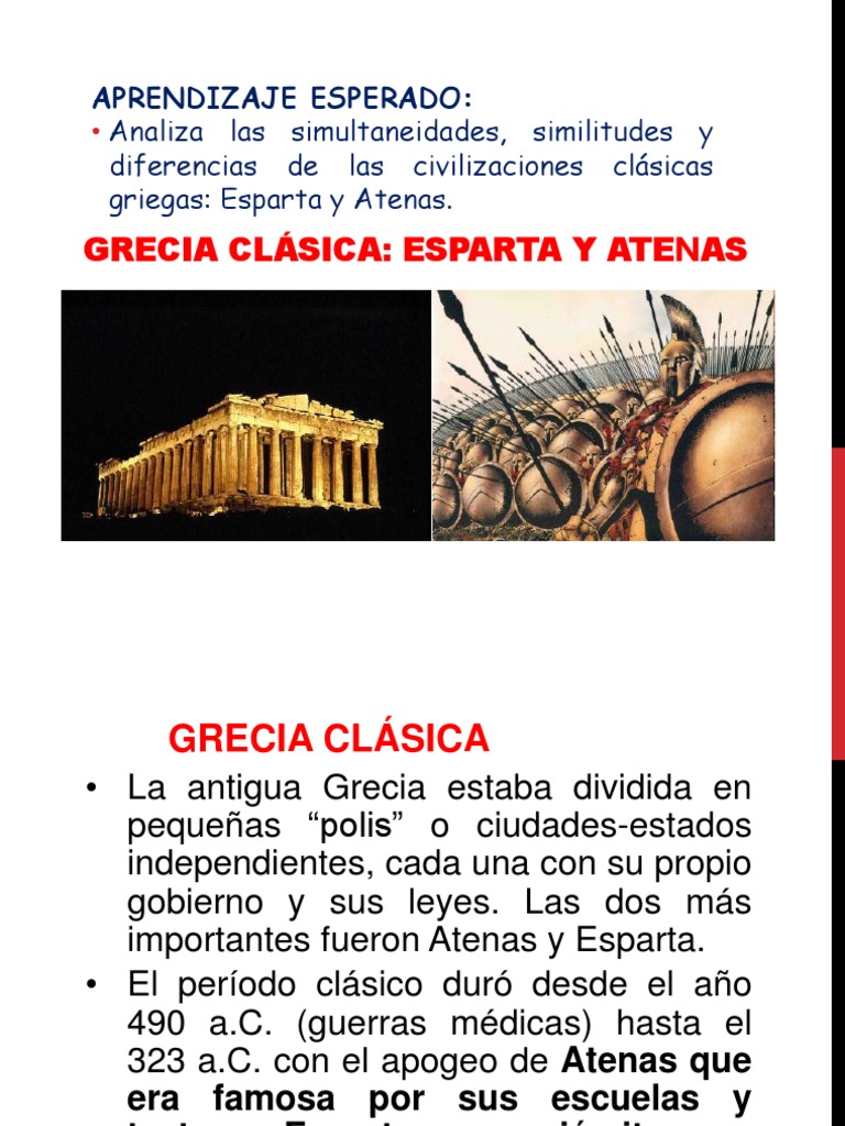 Esparta y Atenas | PDF | Esparta | Antigua Grecia