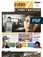 Adams, Periodista, Pobre y Boliviano - Diario Z