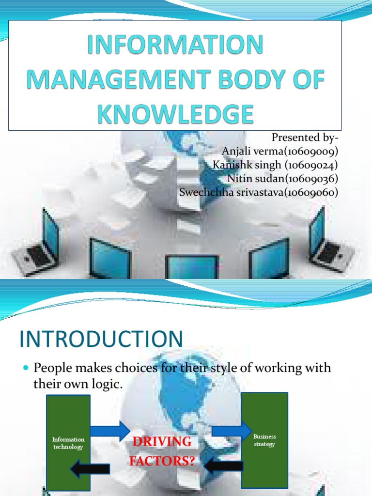 A 3 Knowledge Area 1 Pdf Strategic Management Information System