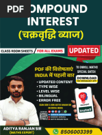 Installment Calculations in SI and CI | PDF | Interest | Debt