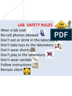 Lab Safety Rules