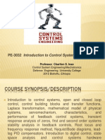 Pe-3032 Wk 1 Introduction to Control System March 04