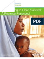 2012 Progress Report On Committing To Child Survival: A Promise Renewed