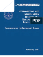 FY 2009 Supplement to the President's Budget