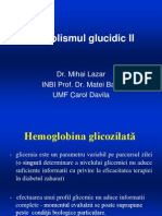 Metabolismul Glucidic II