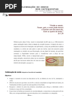 Celebração do envioCatequitasCDEC Porto