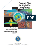 Federal Plan for High-End Computing