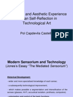Pol Capdevila - Sensorium, Technology and Aesthetic Experience