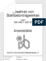 DIN1045-1 - Arbeitsblatt-Stahlbetontragwerke