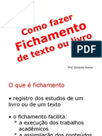 Fichamento Certo