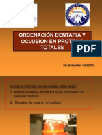 Enfilado Dentario