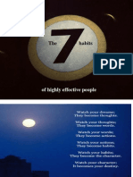 The seven  habits of highly effective peoples -Proactive