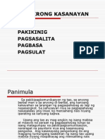 Apat Na Makrong Kasanayan - Report