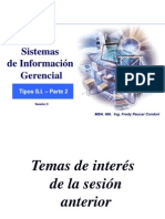 Sistemas de Informacion Gerencial 2011 Sesion 3 2