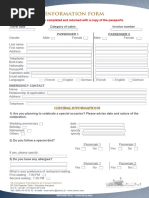 Princess Cruises Mobility Questionnaire | PDF | Elevator | Wheelchair