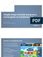 GDC EU: Steps To Build and Grow A Social Game On FB