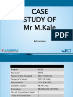 Case Study of Mr M.kale