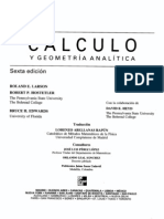 Calculo y Geometria Analitica Vol i - Roland e. Larson