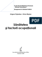 Sănătatea Si Factorii Ocupationali