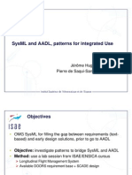11 04 11-SysML AADL Patterns
