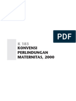 K-183 Konvensi Perlindungan Maternitas, 2000