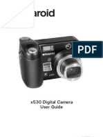 Polaroid x530 Digital Camera User Guide