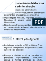 FUNDAMENTOS DE ADMINISTRAÇÃO AULA 01 - UNINORTE