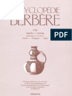 Encyclopédie Berbère Volume 8