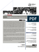 PerúDebate: Viabilidad de Las Promesas de Ollanta Humala - Boletín Agosto 2012