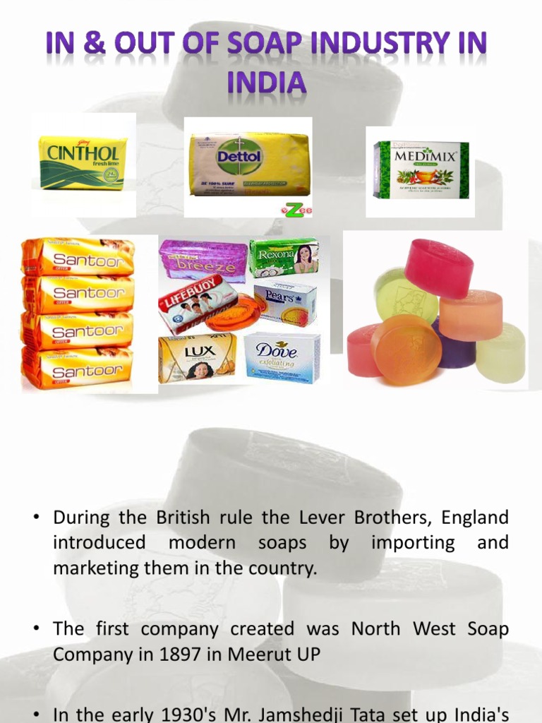 Soap Industry in India Soap Economies
