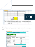 Talleres de Excel 105 SI - Y- O